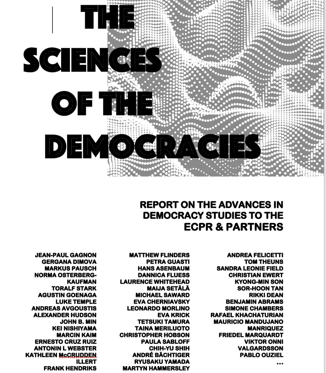 No time to waste. We are generating a report from our <a href="/ECPR/">European Consortium for Political Research</a> #ecprjs22 joint sessions on the "sciences of the democracies &amp; cognates" to proactively displace "The Trilateral Report" (1975). Huntington, Crozier, Watanuki - make some room, HERE WE COME.

<a href="/ECPR/">European Consortium for Political Research</a> <a href="/berggruenInst/">Berggruen Institute</a>