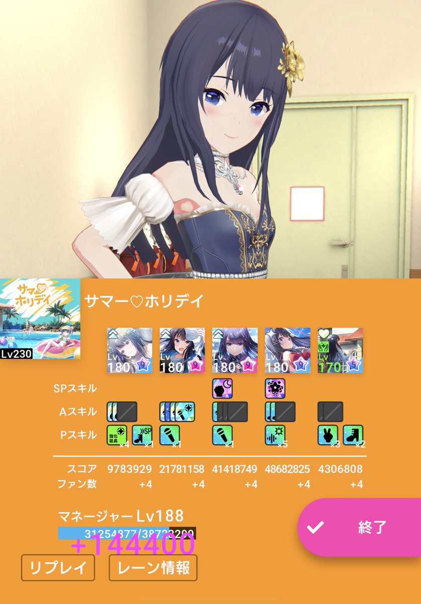 Ta22_0's tweet photo. 琴乃〜
100位以内残れて良かった〜 https://t.co/wJY3k0xreZ