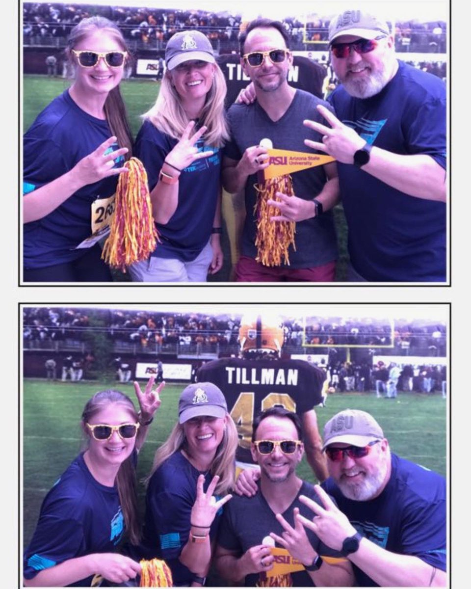 ASUAlumniSC's tweet photo. Such a great day for the #TillmanHonorRun in #DanielIslandSC! Thank you to all who came out and all the volunteers who made this possible!!
#PatsRun22 @ASU_Alumni @pattillmanfnd #asu #PatTillman https://t.co/G8H93VDkum