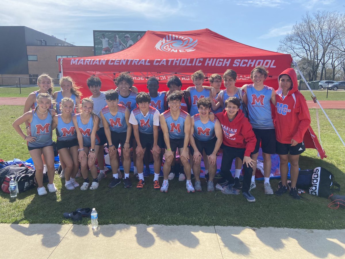 MCCHS_T_F's tweet photo. Great day for Marian’s Boys and Girls teams at the Walter Christian Invitational! Boys placed out 5th of 16 teams and girls 6th out of 15 teams (bringing only 5 girls to compete)! Go Canes! #marianspeed @central_marian https://t.co/BcEiNSvDdn