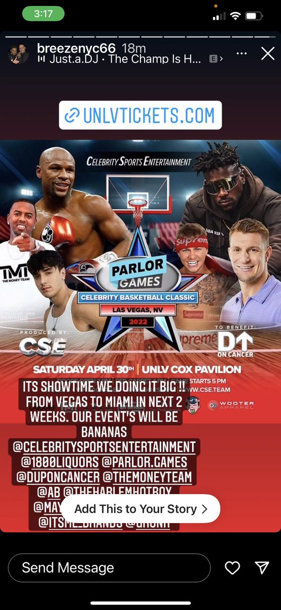 itsme19707's tweet photo. Saturday, April 30th 2022 #NFLDraft2022 in #LasVegas
#ParlorGames Celebrity Basketball Classic @CoxPavilion @unlv
#CSECelebPlayer @TheHarlemHotBoy
Tickets • VIP Packages • Sponsorship Opportunities |
please visit ➡️ https://t.co/BnMUk4mEMh https://t.co/PIZ5FFormx