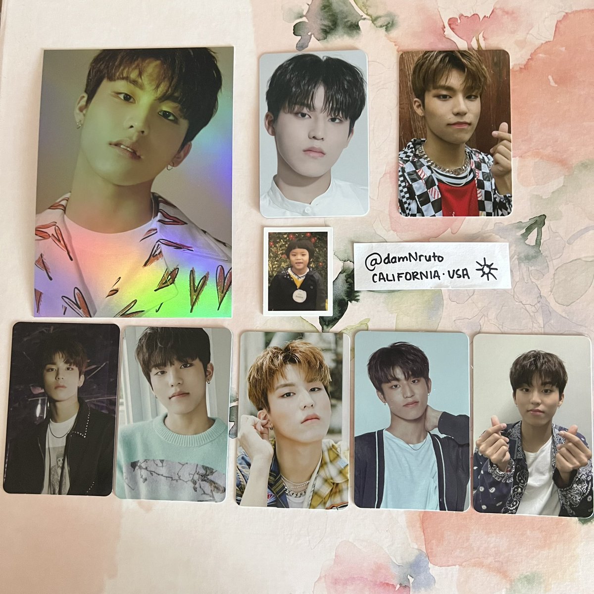 damnruto's tweet photo. WTS

#TREASURE The First Step #JEONGWOO PC bundle

Have:

💎1 x Manyo💎
1 x Ktown POB
1 x baby pc
5 x reg. pc
1 x postcard

Want: $50 + free tracked shipping
Location: 🇺🇸
WW: No
@teumetradeusa https://t.co/fPHOPkeQBq
