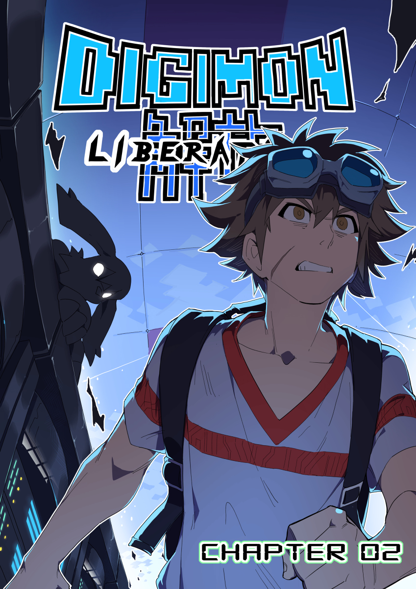 HidekiTenho's tweet photo. Digimon Liberation Chapter 2 #Digimon #DigimonLiberation #デジモン #デジモン解放 #Fancomic #同人誌 #Renamon #Labramon #Goblimon https://t.co/yHUXl7HVXw https://t.co/zifRqFfnBU