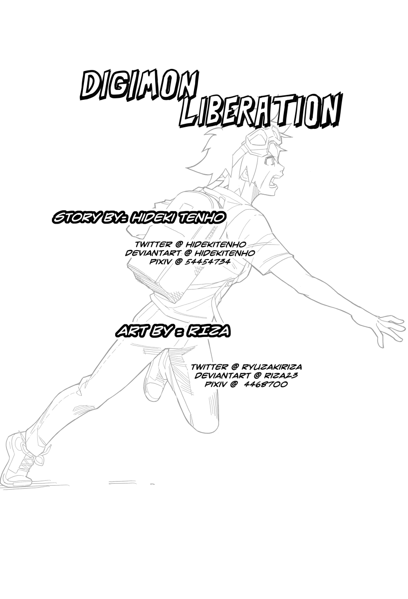 HidekiTenho's tweet photo. Digimon Liberation Chapter 2 #Digimon #DigimonLiberation #デジモン #デジモン解放 #Fancomic #同人誌 #Renamon #Labramon #Goblimon https://t.co/yHUXl7HVXw https://t.co/zifRqFfnBU