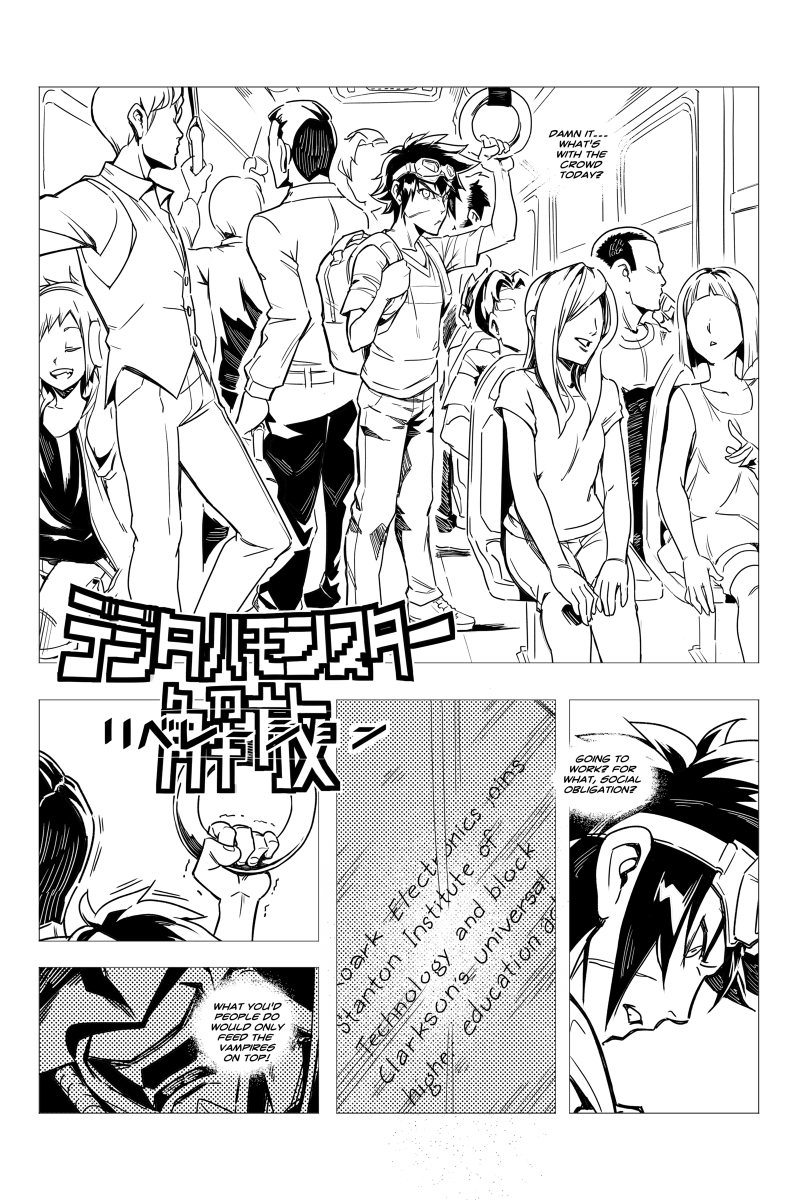 HidekiTenho's tweet photo. Digimon Liberation Chapter 2 #Digimon #DigimonLiberation #デジモン #デジモン解放 #Fancomic #同人誌 #Renamon #Labramon #Goblimon https://t.co/yHUXl7HVXw https://t.co/zifRqFfnBU
