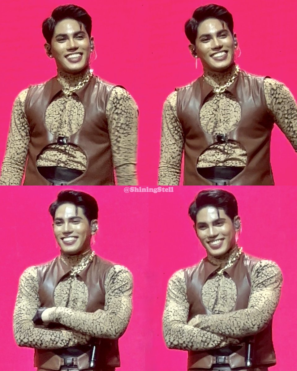 ShiningStell's tweet photo. His genuine happiness when he saw familiar faces (lumang tao) during the con last night! @stellajero_ 🥹💙

SB19 LIVE IN ARANETA
@SB19Official #SB19 
#DunkinPHSB19Concert
#SLMTDunkinPH

#Bazinga_SB19 is my hype song!
#SB19_STELL https://t.co/q6nmaIerYx
