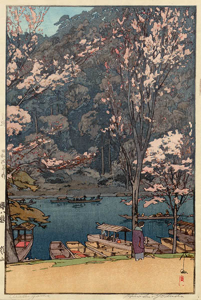 Arteymas_'s tweet photo. Arashiyama, 1935, Hiroshi Yoshida https://t.co/K4wqSKAnPW