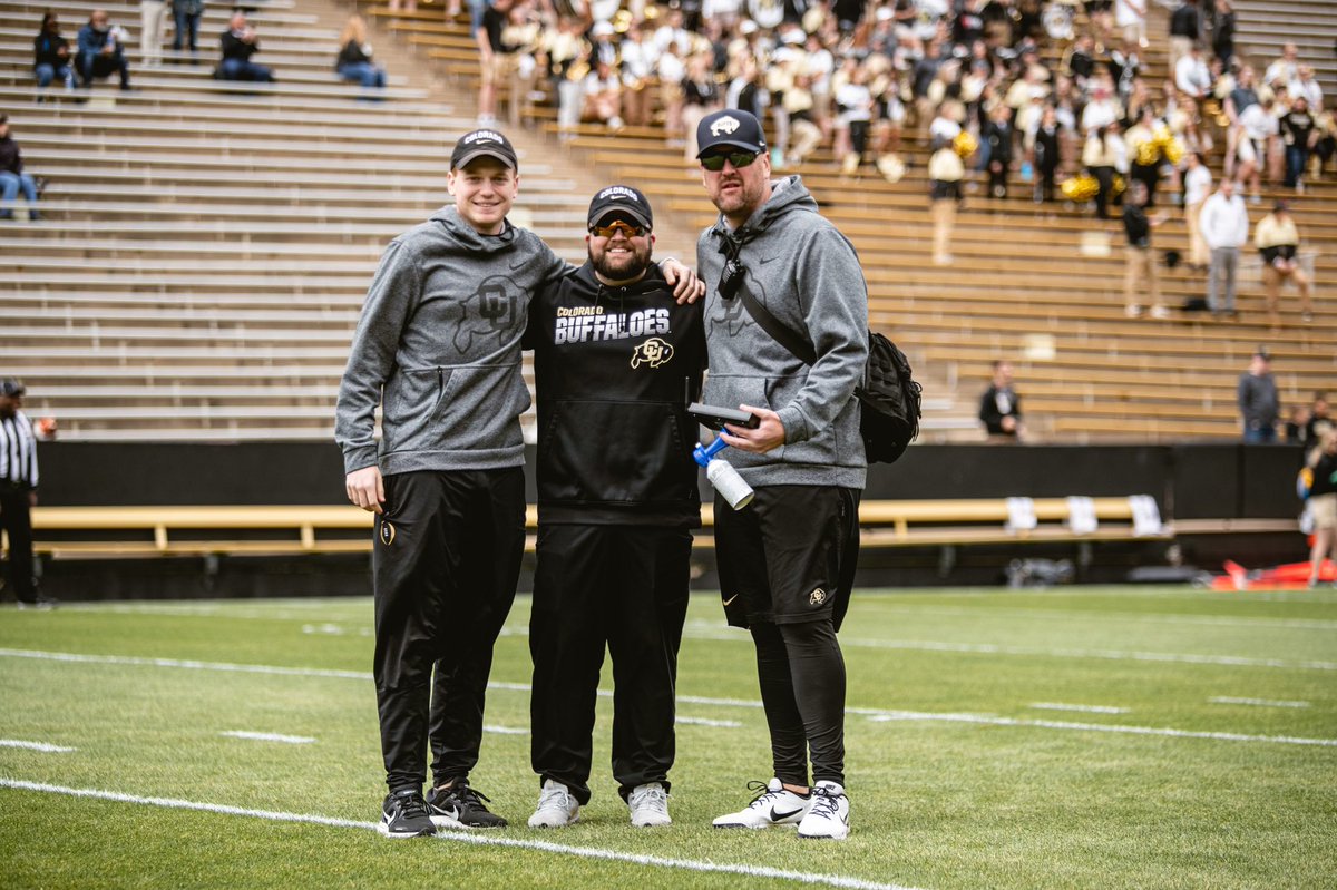 Another spring ball in the books. Our last game day with our guy @devincramer. He came as an intern and is leaving a full time member of the #sWo. <a href="/DuckSwag/">Oregon Equipment</a> you are getting a good one. This kid is a rock star. Thanks Dev for everything. #swagpalacecrew