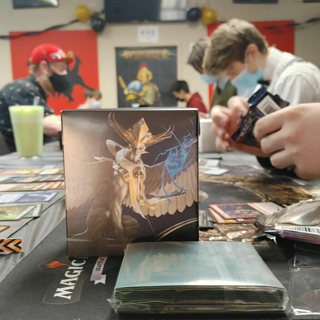 MeeplesGames's tweet photo. We love Prerelease Weekend! We still have two events, tonight and tomorrow (2HG). Come stop by and visit our speakeasy!
#meeplesgames #mtg #magicthegathering #prereleaseweekend #streetsofnewcapenna #newcapenna https://t.co/NLbpcNL613 https://t.co/VWBP461ZUP