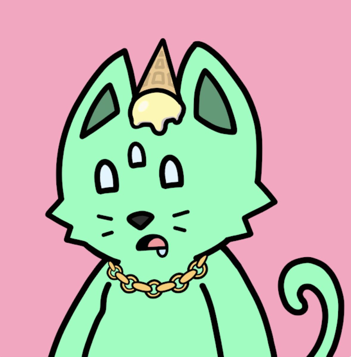 imjuggin_'s tweet photo. Just copped my second cat 🚀🐱#GetCosmic #CosmicTakeover #CosmicCats https://t.co/UfkgFgFusb