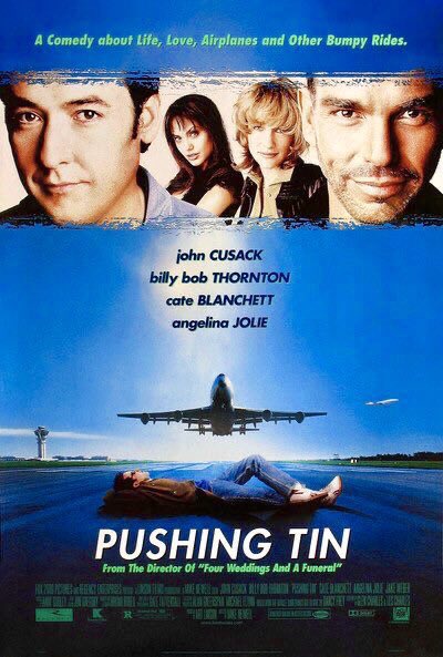 FilmNewsNos's tweet photo. 🎬MOVIE HISTORY: 23 years ago today, April 23, 1999, the movie ‘Pushing Tin’ opened in theaters!
#JohnCusack #BillyBobThornton #CateBlanchett #AngelinaJolie #JakeWeber #KurtFuller #VickiLewis #MattRoss #JerryGrayson #MichaelWillis @TheMikeOMalley #JohnCarrollLynch https://t.co/hsfuKpsdyN