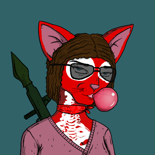 Traits like the red skeleton pussy cet will get you some extra $SNECK on staking rewards ~ Go get you some PUSSY!!! 

magiceden.io/marketplace/pu…