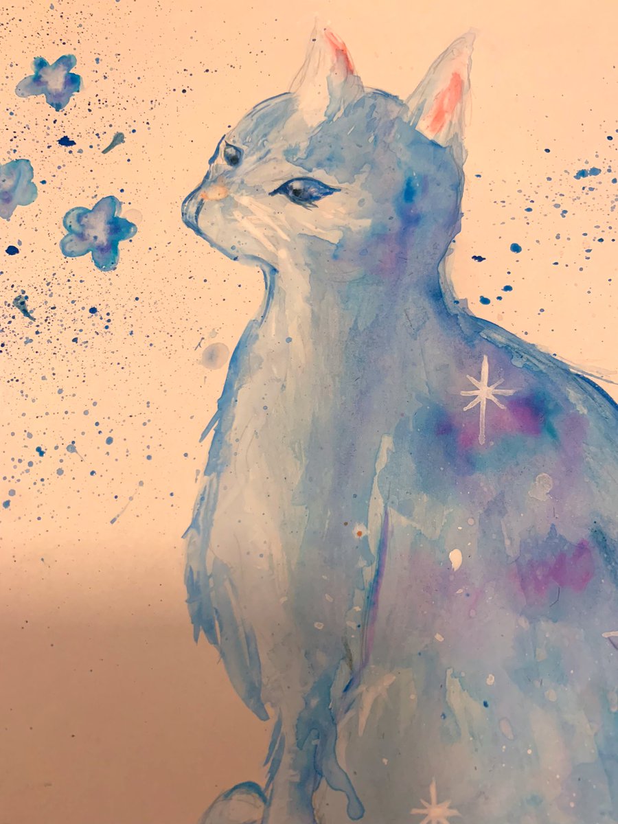 supuraneko's tweet photo. 久しぶりに絵を描いてみました https://t.co/kKWw3DOClo
