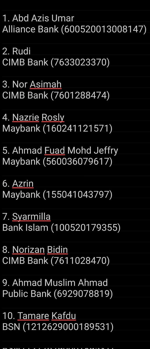 ParipariMimpi's tweet photo. Rupanya ramai lagi yang kena scam dengan scammer baju raya. Ambil detail ni, kalau dorang suruh transfer duit dekat account ni, memang ni scammer. Aku tak lalu nak list down nama IG dorang, terlampau banyak sangat. Tapi kalau dorang suruh transfer dekat account ni, dia scammer. https://t.co/KT5P0531IR