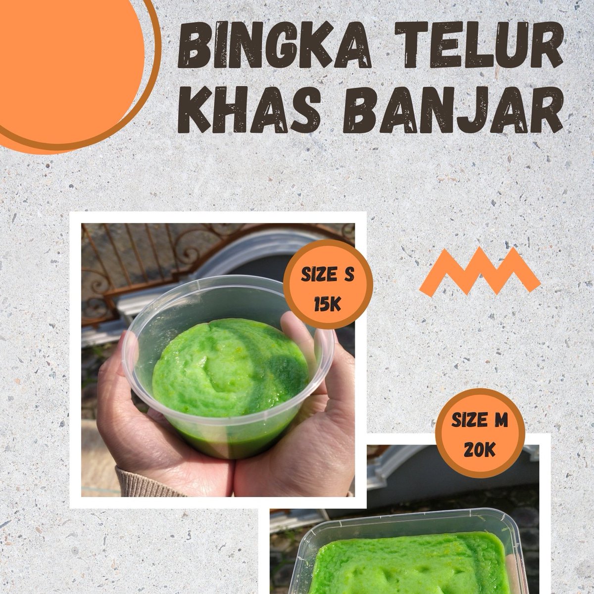 FBiabdillah's tweet photo. ✨KUE BINGKA KHAS BANJAR✨
Halo warga Ngalam, yg mau berbuka dengan yang manis,pecah dimulut,lembut ?
Cobain kue bingka telur khas banjar
💵 Start 15k Size S, 20k Size M
🛵 (Free Malang Kota)
📍 Puri Landungsari Kav.26
📞 https://t.co/JOGnJtH94F
#pasarmingguinfomalang @infomalang https://t.co/hMf7yalxsm