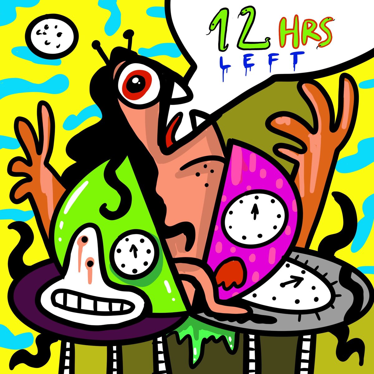 UglyPeopleNFT's tweet photo. Tick… tock… watch the clock! There are only 12hrs left of Presale!

Whatever NFTs are not claimed during presale will roll over into our public sale, which is estimated to begin around 11AM EST

Countdown: https://t.co/E4JJvtqwk7 https://t.co/dJfDnLthq4