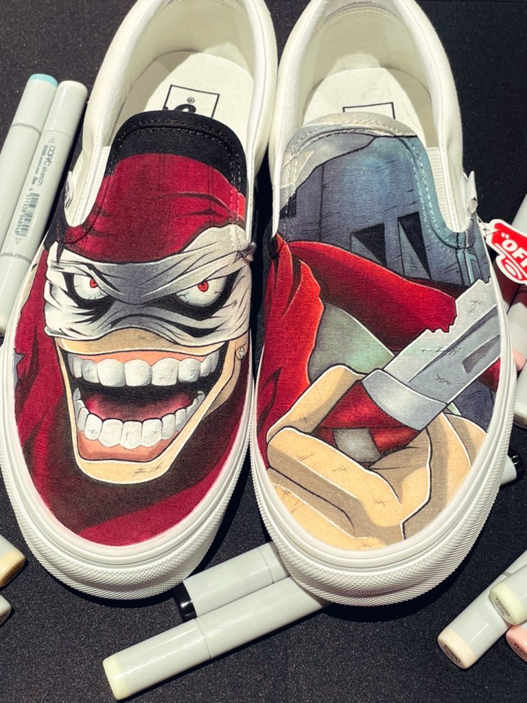 Might as well just hire a custom sneaker artist to customize your fav shoes of choice. From Vans to Nikes.
