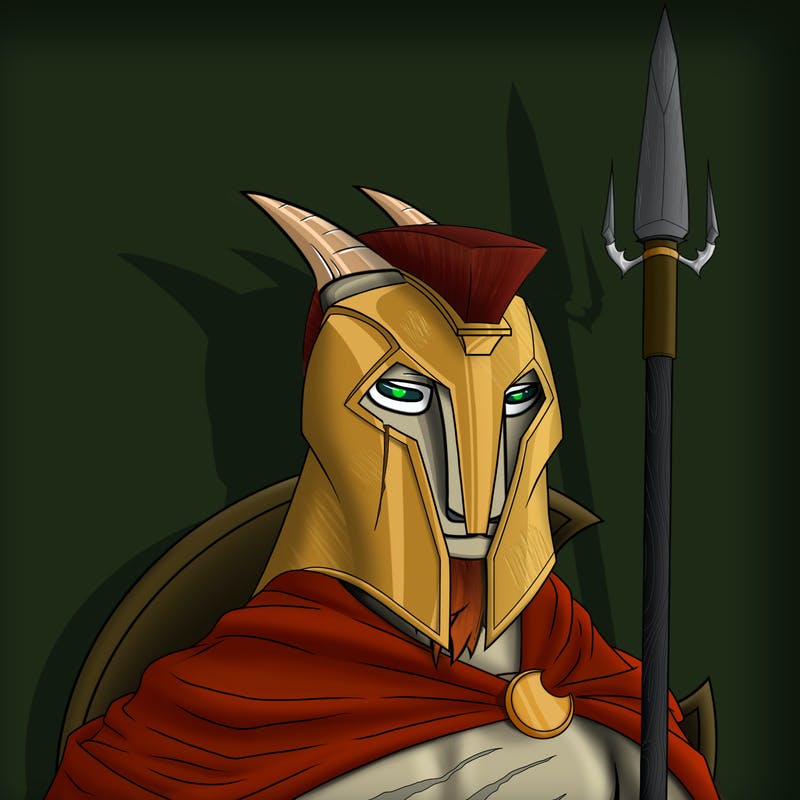 Another WARRIOR EDITION of "It's Meh" Collection! ⚔️

It's Meh #26 - spARTan
Quitting is not in my blood.

Available now at auction, only <a href="/EnterNFT/">enter - NFT ecosystem ✨</a>
Starting price: 0 bn 🚨

Link: enter.art/artist/jp_mara…

#ENTERART #BSC #digitalart #ENTER #NFTART #NFTshilling #EnterNFT