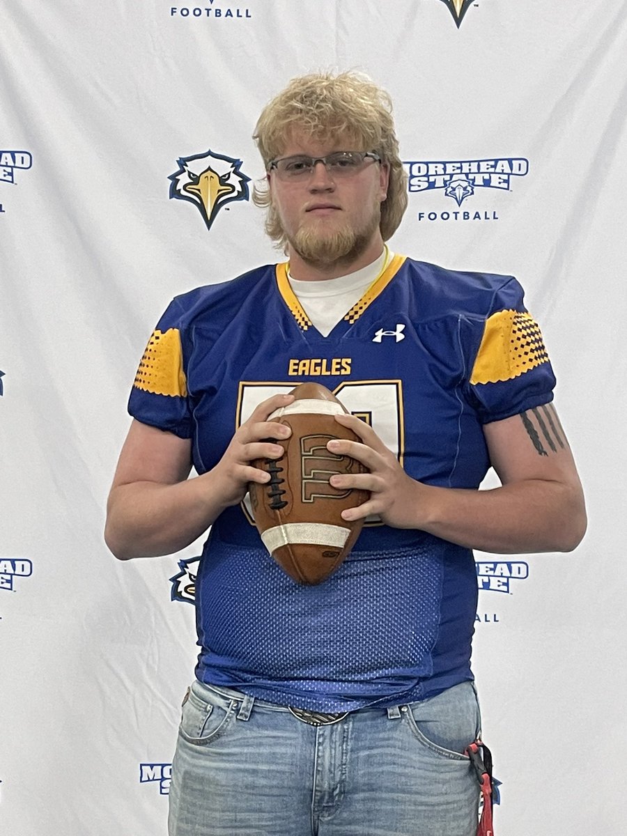 ethanmiracle04's tweet photo. Had fun today at Morehead State University. Thank you @CoachStrobel for the Junior Day invite.@MSUEaglesFB @HarrisBivinMSU @cards_football @oaksie72 https://t.co/sngGLG3v7v