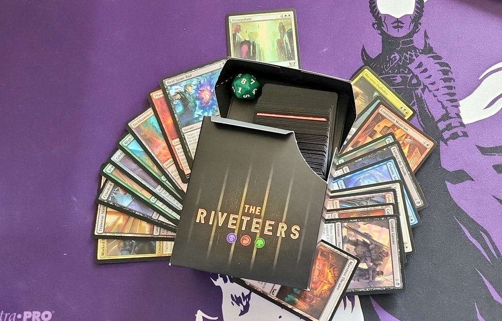 RumTheseHandz's tweet photo. Prerelease! The RIVETEERS! have chosen #SNC #MagicTheGathering #MTGCapenna #Riveteers https://t.co/Ft7oen5wZ8