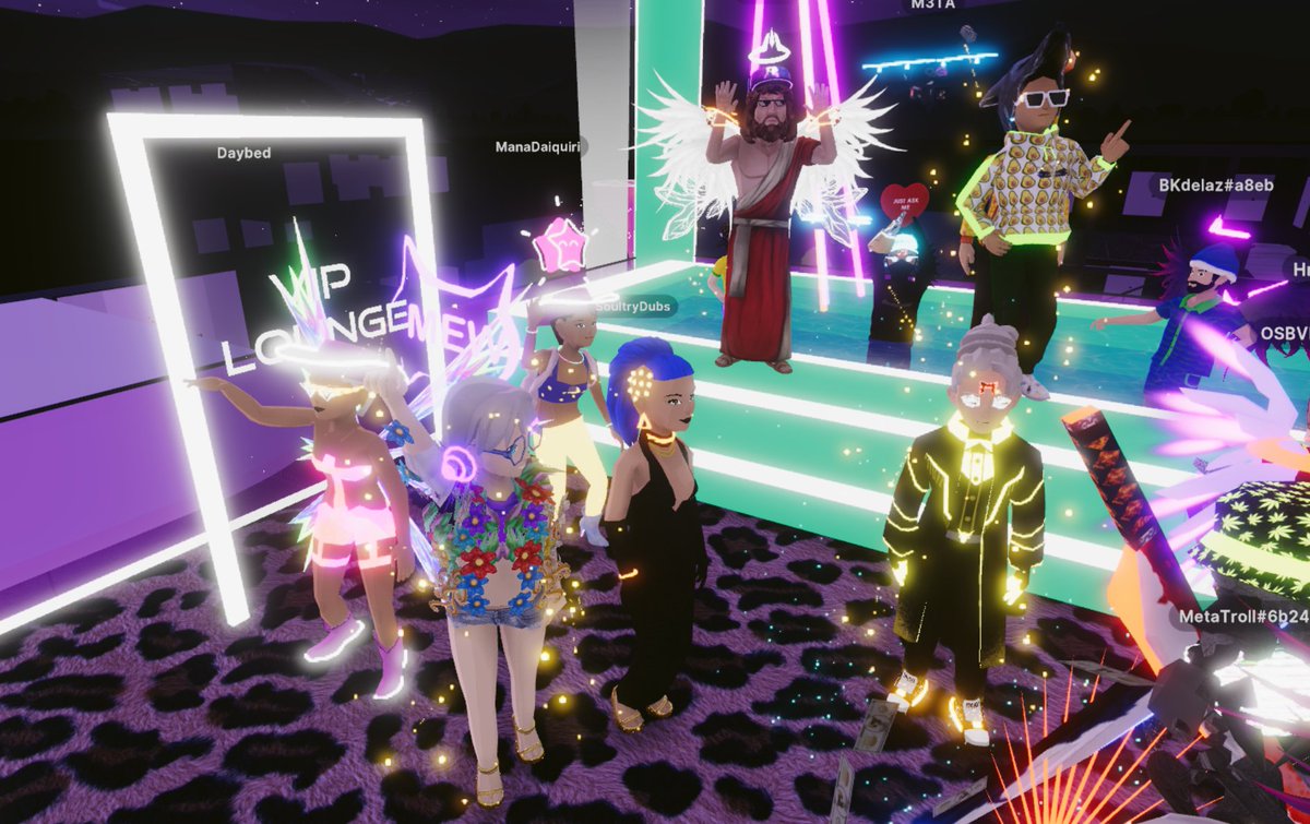 Haus of Daybed Launch Party💜🎉
<a href="/DaybedNFT/">BoredApe6328.eth 🍌</a> <a href="/houseofdaybed/">HOUSEOFDAYBED</a> <a href="/SinfulMeatStick/">SinfulMeatStick.eth</a> <a href="/MrDhingia/">Mr Dhingia</a> @ManaDaiquiriDCL <a href="/SoultryDubs/">Soultry Dubs</a> <a href="/Vitalis137/">Vitalis.eth</a> <a href="/AllTimeHigh_art/">JD 🎨 ATH</a> <a href="/stoney_eye/">StoneyEyeStudios</a> <a href="/decentraland/">Decentraland</a> #Decentraland #metaverse #mana #nft