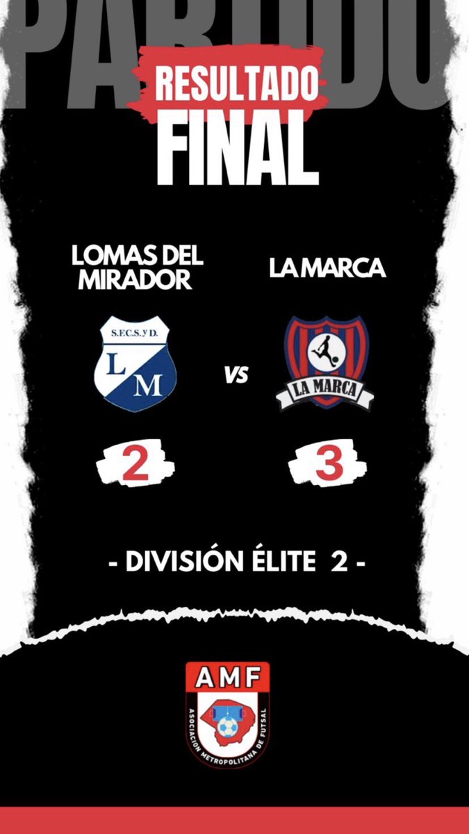 lamarcafutsal's tweet photo. Final en villa Lynch… LA MARCA GANÓ Y SE QUEDA CON 3 PUNTOS Y 3 GOLES 💙❤️💙 https://t.co/GJ7g0TaEZN