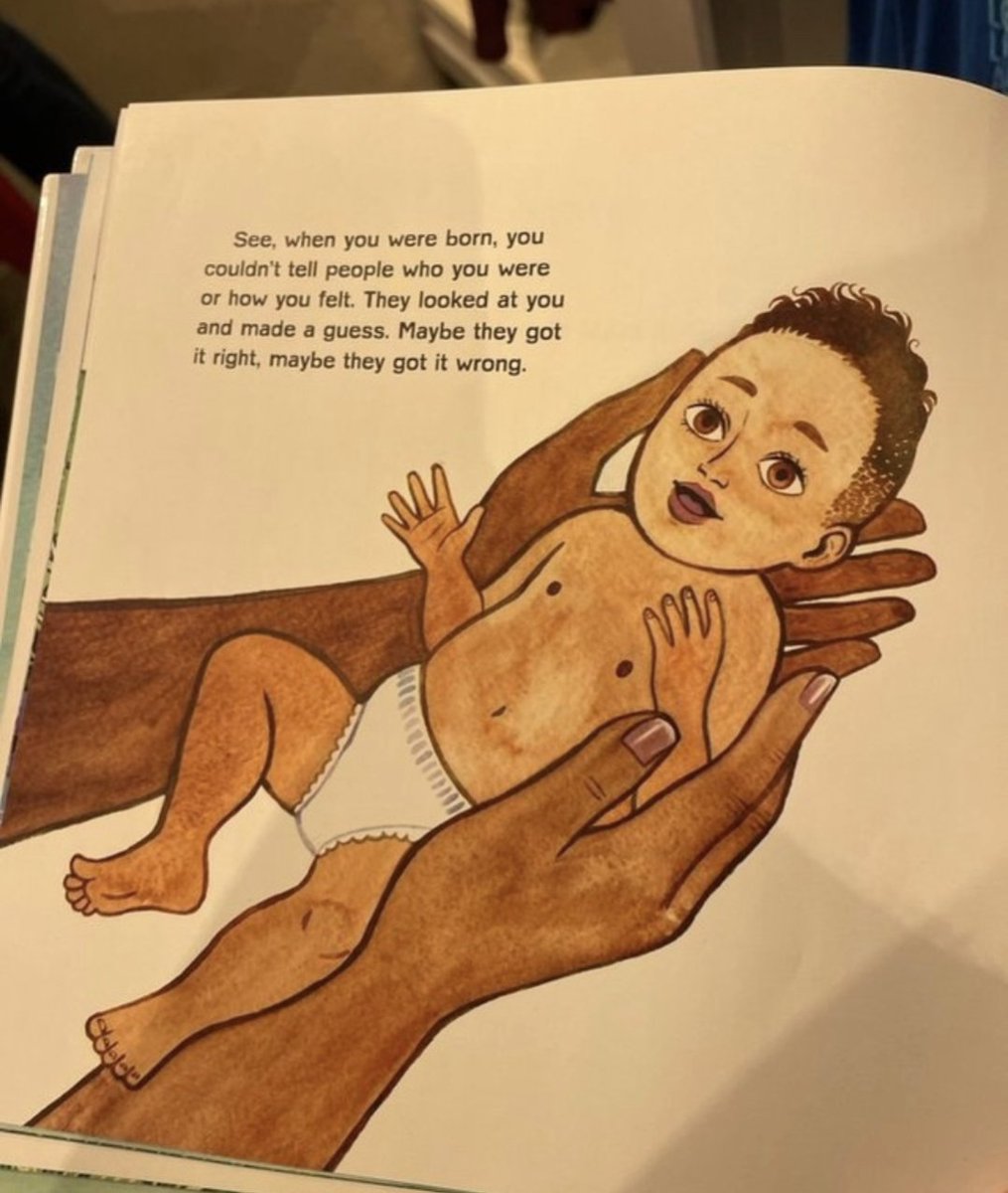 SwipeWright's tweet photo. Imagine believing this, that doctors are assigning "who" you are at birth instead of simply observing and recording WHAT you are, i.e. male or female. 

This ideology is completely insane. https://t.co/BVXE99LAsw