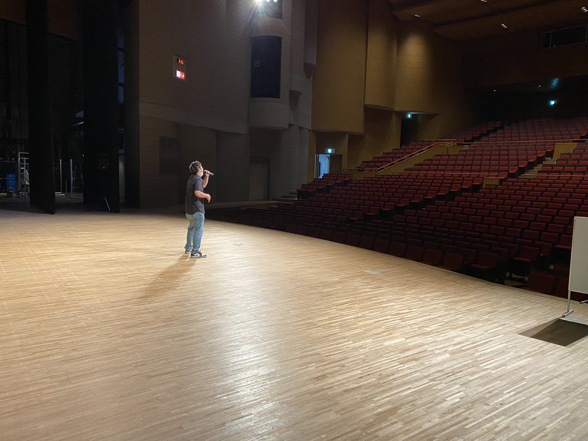 fm_toyota786's tweet photo. 本日！！
みよし市の文化センターサンアートで「サンアートフェスタ2022」10時から開催です🎉

雨天☔️ですが、屋内で開催しますので是非お越しください！

TUT-1026さん、ちーかまんさんのステージは13時から🔈🎤
大ホールで行われますので是非‼️
現在リハ中👍

#tut1026 
#ちーかまん https://t.co/HWMys39FZG