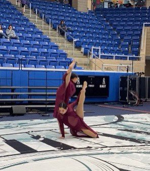 THSHighsteppers's tweet photo. ❤️Robson Sisters❤️ performed  their duet today at the NISD Fine Arts Festival. #Highsteppers #Sidekicks #Family @NISDTaft @THS_Peppers @NISD_FineArts https://t.co/Ro4o7cfBBz