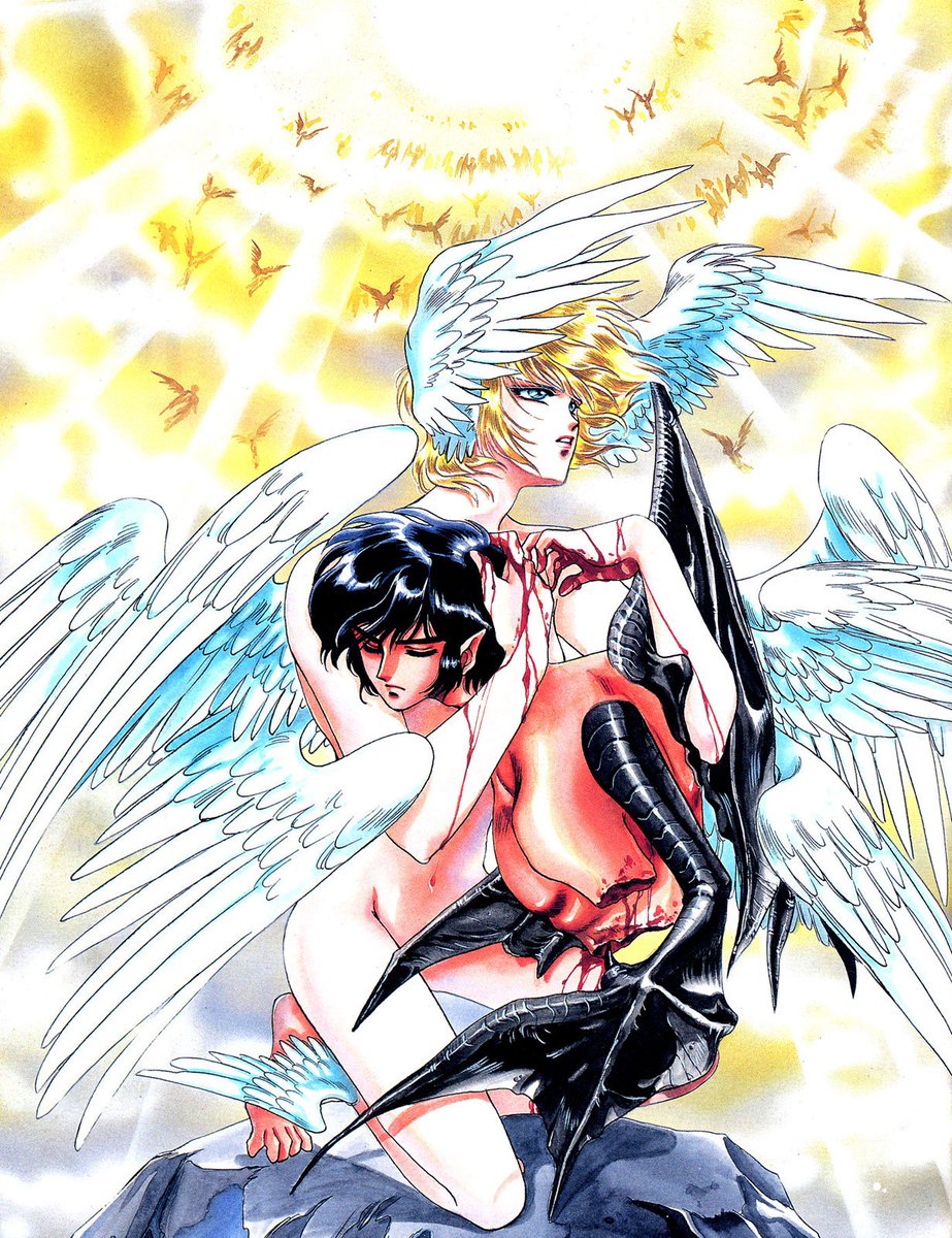 DvlmnNoContext's tweet photo. Shinkyoku - La Divina Commedia by Clamp https://t.co/8j6dlHOeLz