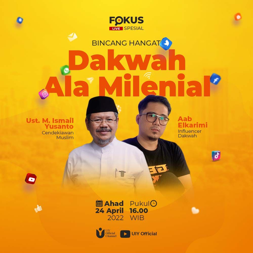 hamidabdul0987's tweet photo. Yuk ikutan event keren

"Dakwah Ala Milenial"

Join here 👇
https://t.co/nmePeIfHxw https://t.co/j76QXDQ6lt