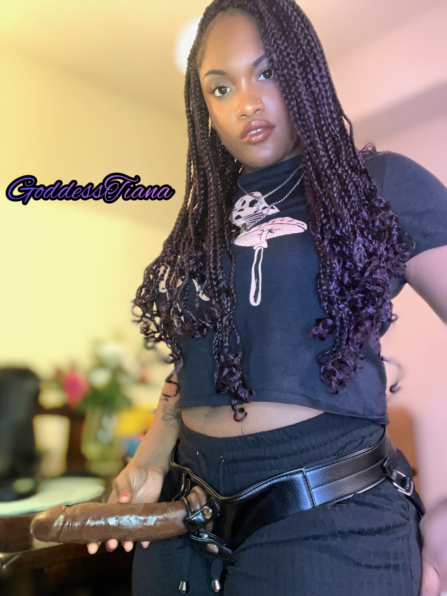 TW Pornstars - 2 pic. Goddess Tiana 💜. Twitter. Who’s ya Daddy? 🥴 #