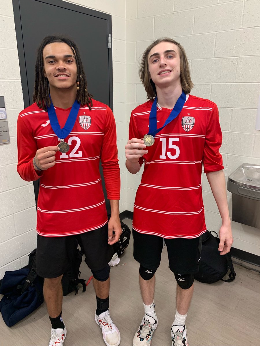 DB_Volleyball's tweet photo. Congrats to JD and Connor on being named to the All Tournament Team!  #DBPride https://t.co/tO3OtgI44M