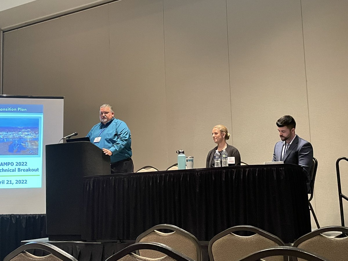 dougtaylor1016's tweet photo. Stewart was a proud sponsor of the 2022 NCAMPO Conference! Our Transportation Planning Team also presented on ADA Compliance and Transition Plans. Harrison Wenchell and Joan Lyons did a great job of detailing our process for partnering with municipalities for ADA compliance. https://t.co/jlaN8yoESE