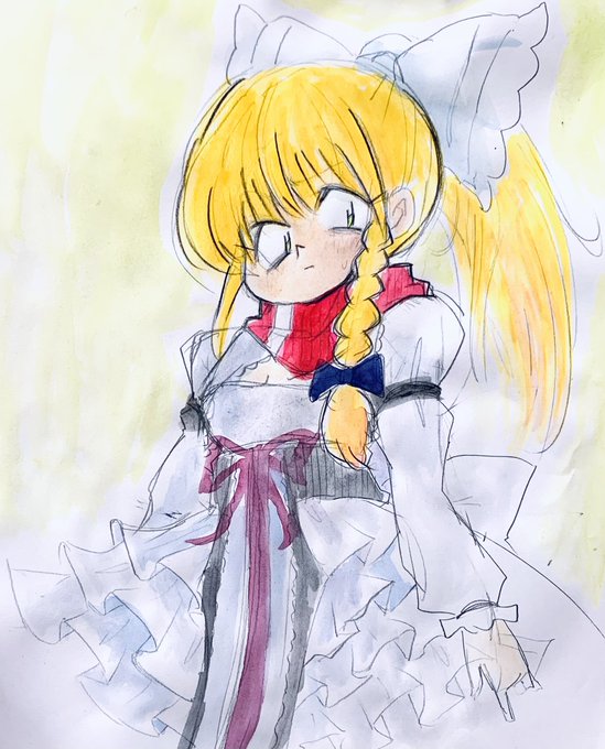 水彩絵の具で塗ってみたMZ姉貴
難しすぎる 