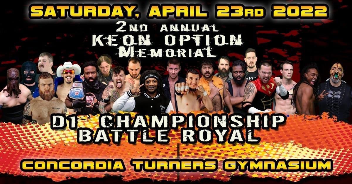 The__Deliverer's tweet photo. Tonight’s eye tape message…although I never had the chance to personally meet you, I’ve heard nothing but commendable things about you from your peers, and I am more than honored to be a participant in the Keon Option memorial battle royal tonight commemorating your life. #RIPKO https://t.co/RfzhvTRzXH