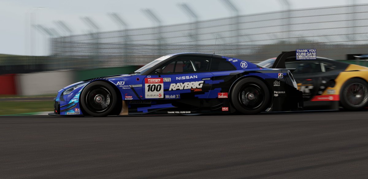 SGR_Amber's tweet photo. After a long and hard fought race, Luca and I bring the SGR Kunimitsu GT-R home to a provisional P6 finish overall. Glad to bring the car home in one piece, and place as the highest Nissan in the standings! #TORASuzuka10 https://t.co/1JJXfRPqsp