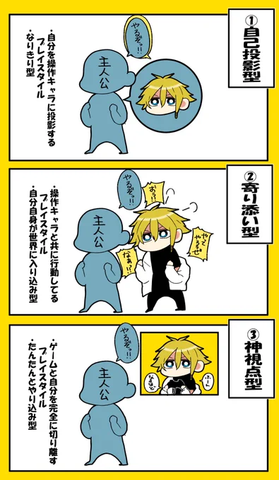 ゲーム実況プレイスタイル3選
あなたはどのタイプ🤔❓ 