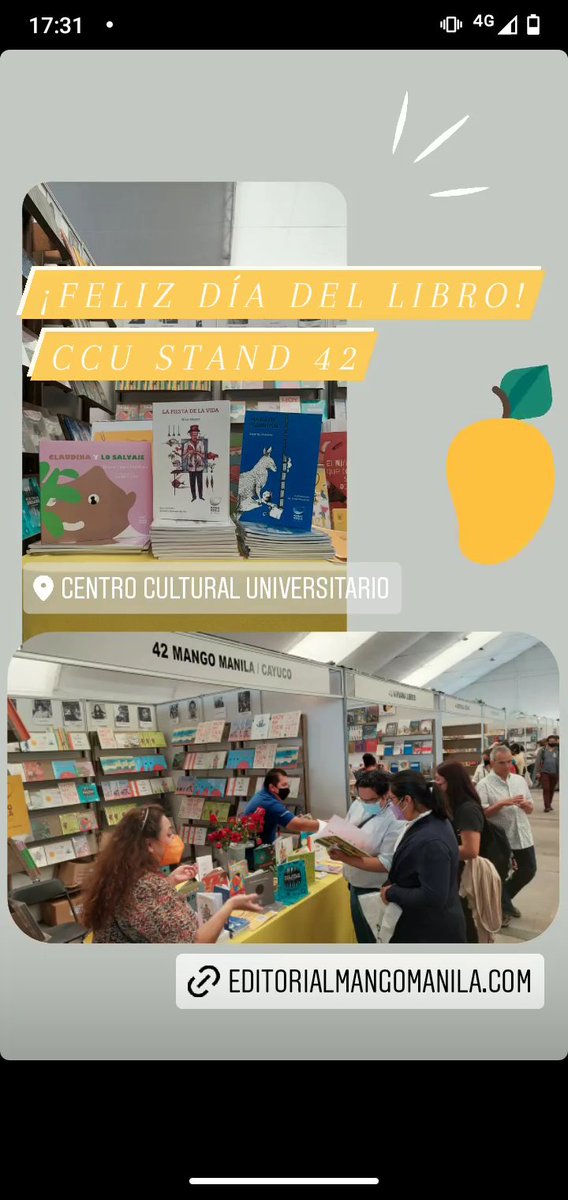 editorialmango's tweet photo. ¡Feliz día del libro a todos! https://t.co/lVZxf6yBk4