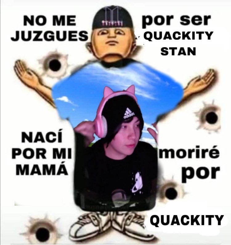 QUACKITYMIAU's tweet photo. SPANISH STREAM VAMOS MIERDA YO SIEMPRE TE CREÍALEX QUACKITY https://t.co/c23DYLAscF
