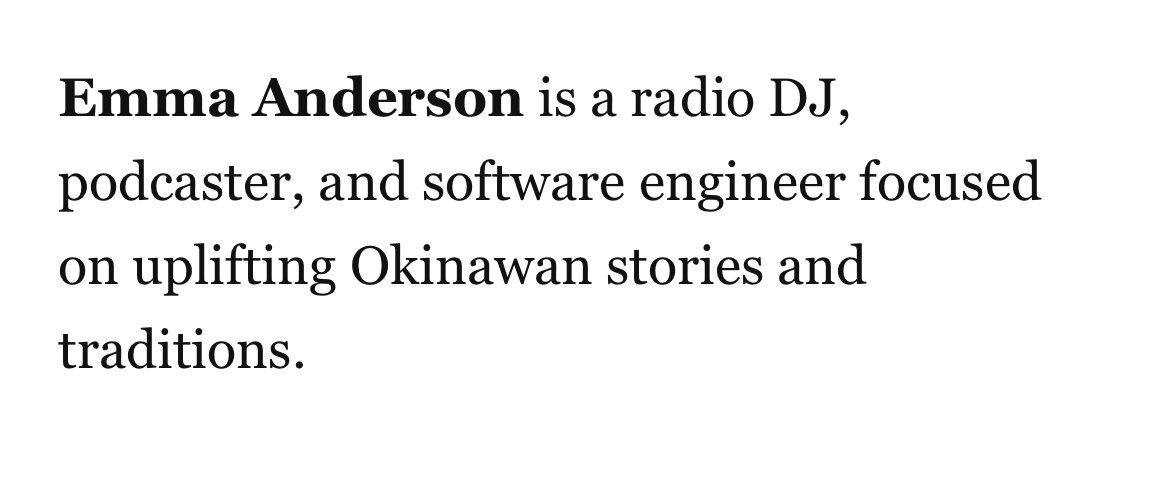 shimanchupod's tweet photo. Kariyushi Deebiruu (Congrats) to our very own @EmmaAnders0n and our choodee, @Mahealani_Back for making it and being part of @jamuseum 30 under 30! We are so proud of our Shimanchu/Ryukyuan family making waves by uplifting and supporting our community! https://t.co/uhf5vXTimy