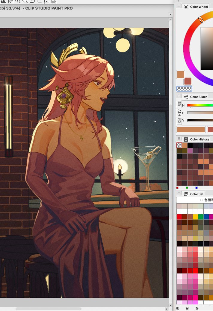 its 6pm and i've basically just drawn a dress