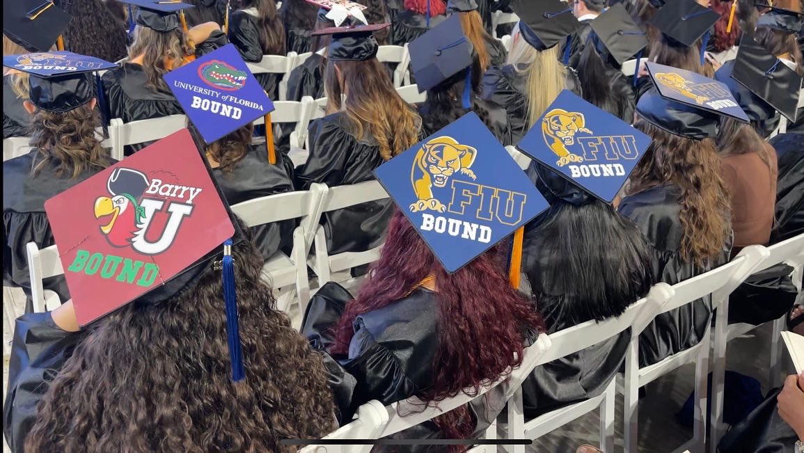 MDCollege's tweet photo. It’s official, #MDCHialeah &amp; #MDCKendall grads have walked across the stage at #MDCGrad Commencement 2022! 🎓 We can’t wait to see you all succeed! 🎉

#BeMDC #Grad #Graduation #Classof2022 #Miami https://t.co/lIhtCDeiz1