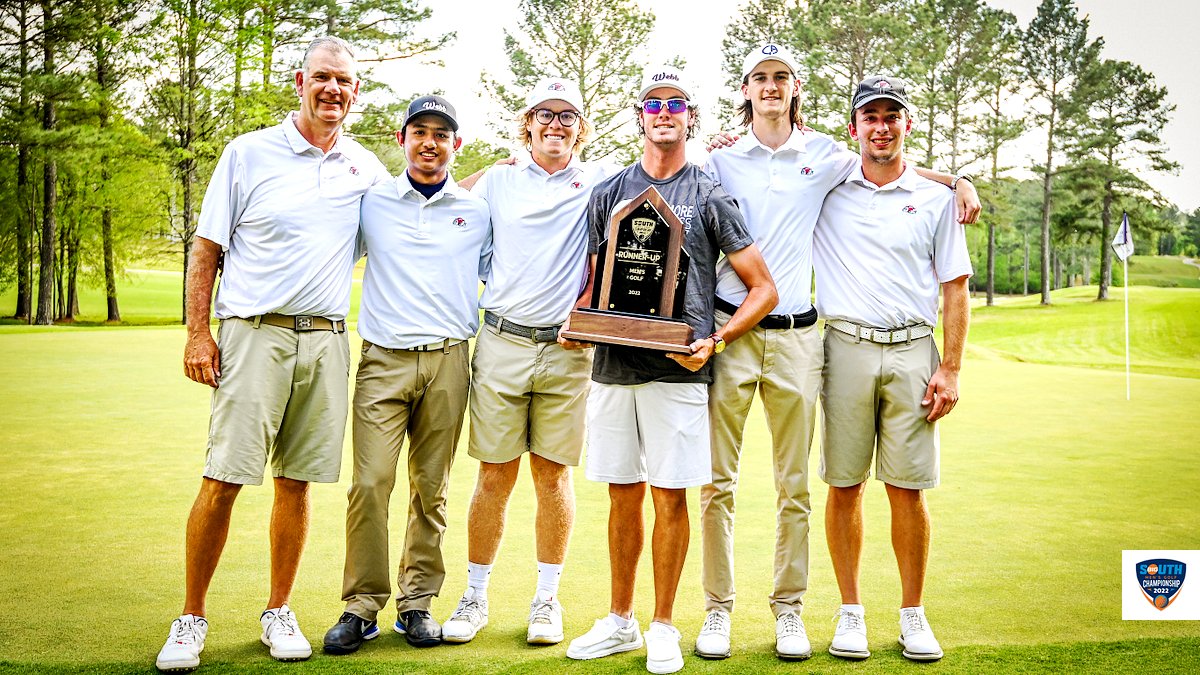 gwugolf's tweet photo. Proud weekend for @GWUGolf. Fought hard together and matched highest ever finish at Big South Championship. https://t.co/nR3Ues082O