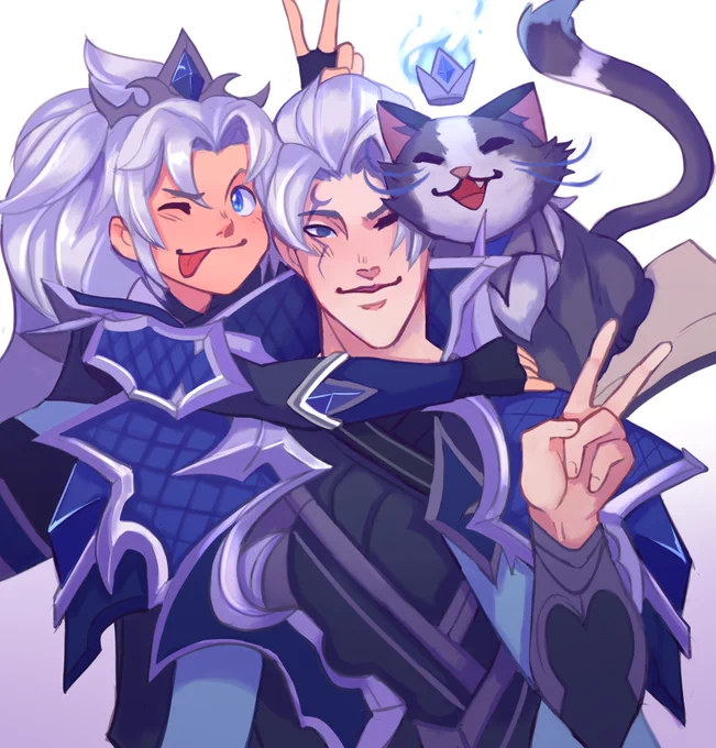 Say "jungle diff"! 📸

Quick drawing of these 3 cuties between study breaks because I care them and their skins are beautiful #aphelios #zoe #yuumi 