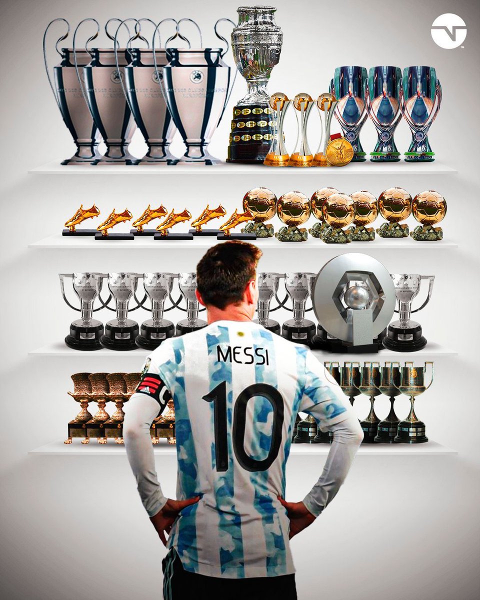 BeMufasa's tweet image. It doesn't matter how fast you run but you can't run away from the fact that Lionel Messi is the greatest of all time 🐐🇦🇷

Lionel Andrés Messi es incomparable.

• 1090 G/A
• 39 títulos 
• 7 Balones de Oro

#Messi #LM39