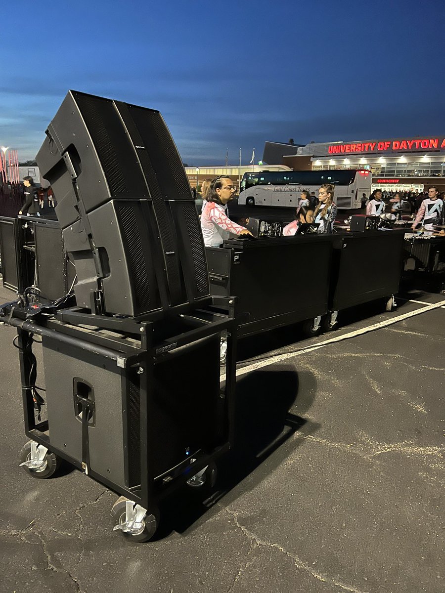 Lots of CDL power in the lot with <a href="/rccdrums/">RCC Indoor Perc</a> tonight for WGI Finals!