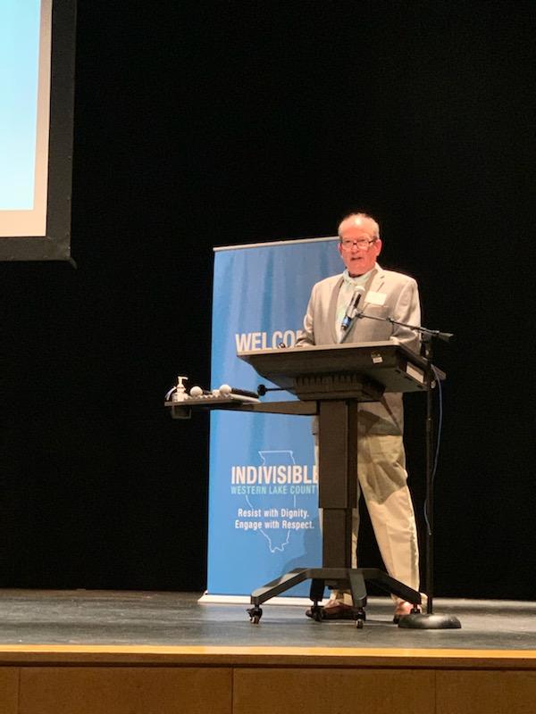 HalSloan's tweet photo. Thanks to Indivisible of Western Lake County for hosting the Forum this afternoon. https://t.co/VMjg9qDtJa