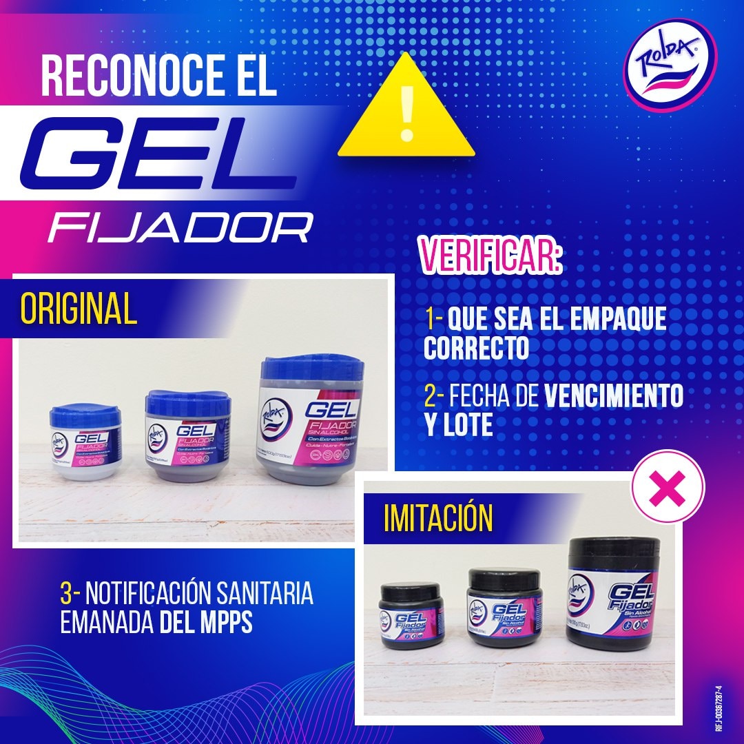 RoldaVenezuela's tweet photo. ¡Reconoce nuestro Gel Fijador! 👆🏻

Recuerda que somos bien hecho para ti 😎💪🏻

#GelRolda #GelFijador #GelParaElCabello #SeFijaEnTi #NosFijamosEnTi #NoALaImitación #ProductosRolda #BienHechoParaTi https://t.co/y5wjGiAWzw