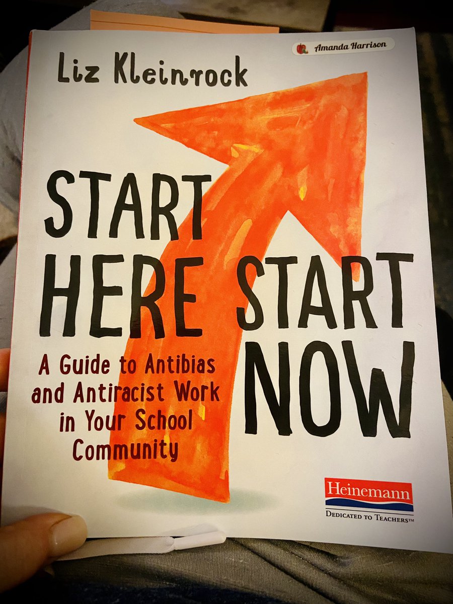 AHarrisonSCDSB's tweet photo. Started this book by @teachntransform “…at the end of the day, we’re here to meet the needs of our students rather than center our own comfort.”, “…might not intend harm but must learn the importance of owning their impact.” #ABARwork #knowbetterdobetter https://t.co/4pu1i8MV1S